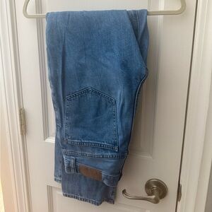 Madewell women 90s Straight Blue Jeans